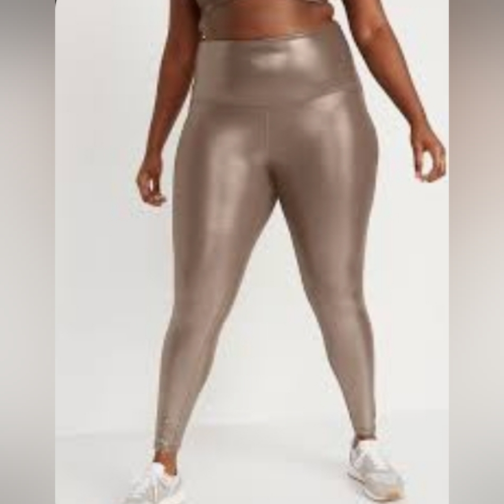 NWOT Old Navy Legging Active Powersoft Extra High-Rise Go-Dry 4X Plus Size - Picture 1 of 6